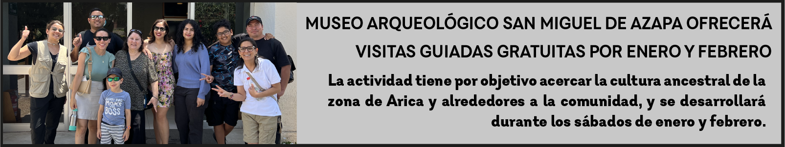 Grupo de visitas guiadas